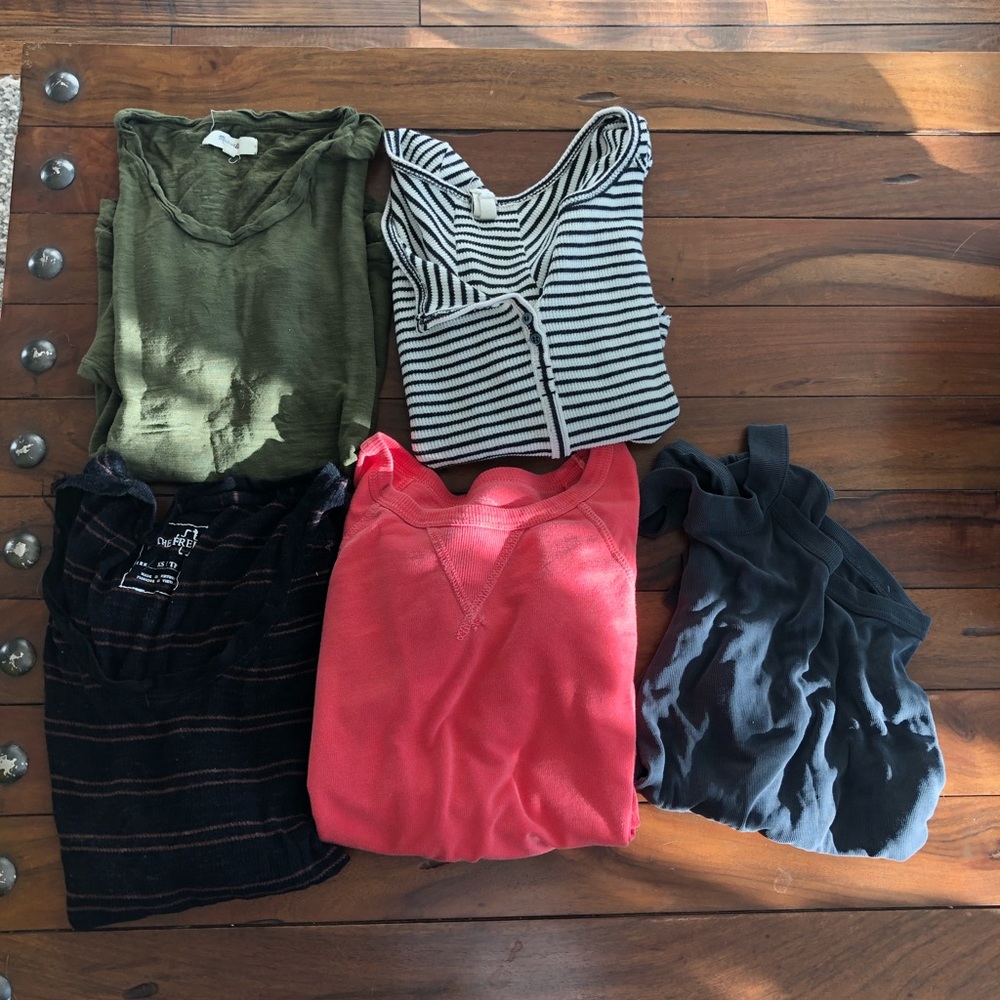 Madewell, J crew, freepeople bundle